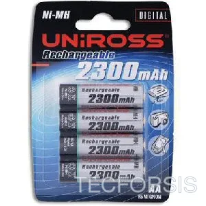4XAA 2300mAh