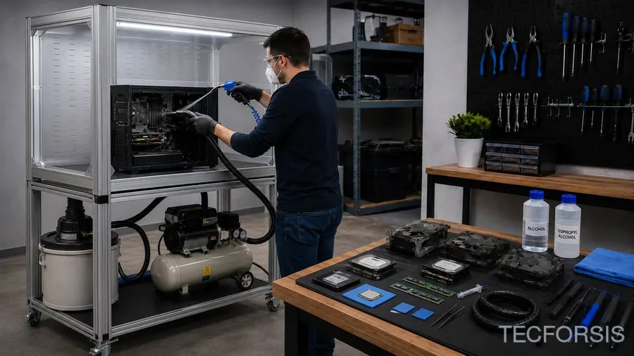Limpeza e manutenção térmica de PC