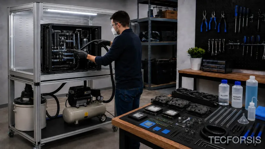 Limpeza e manutenção térmica avançada de PCs