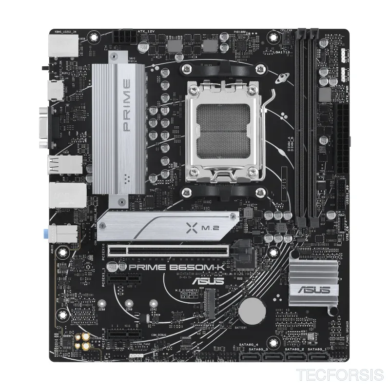 PRIME B650M-K - Socket AMD AM5, Chipset B650, DDR5, PCIe 5.0, micro-ATX