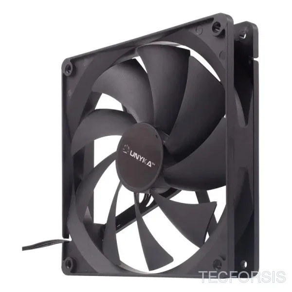Ventoinha 140mm Velocidad Max. 1000rpm Cor Preto