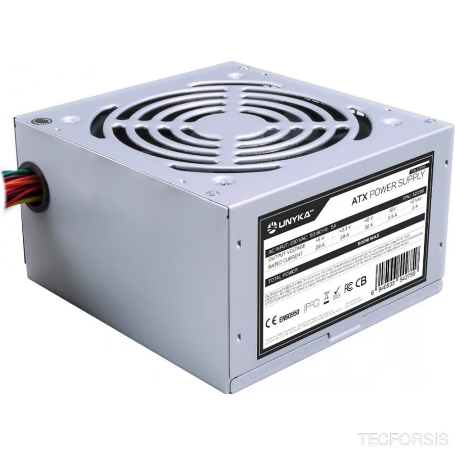 500W